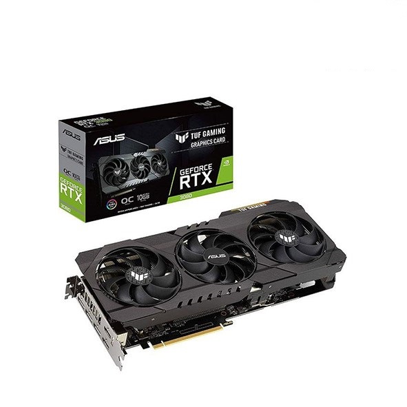 تصویر کارت گرافیک ایسوس RTX 3080 TUF OC 10G