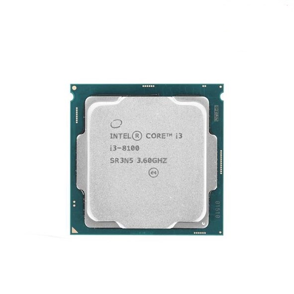 تصویر cpu i3 8100 tray