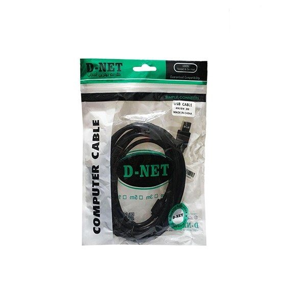 تصویر کابل پرینتر دی نت D-NET 3M