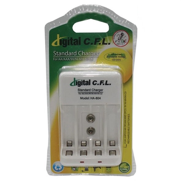 تصویر شارژر باتری اتومات 4 تایی CFL-804