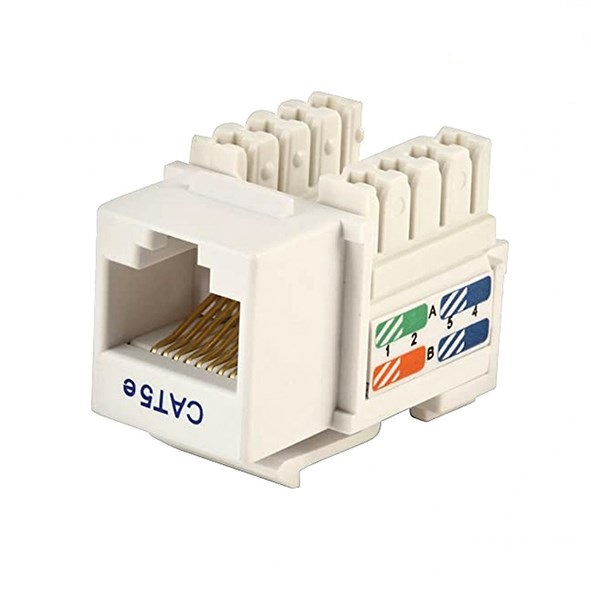 تصویر کیستون شبکه CAT5 جنس خوب