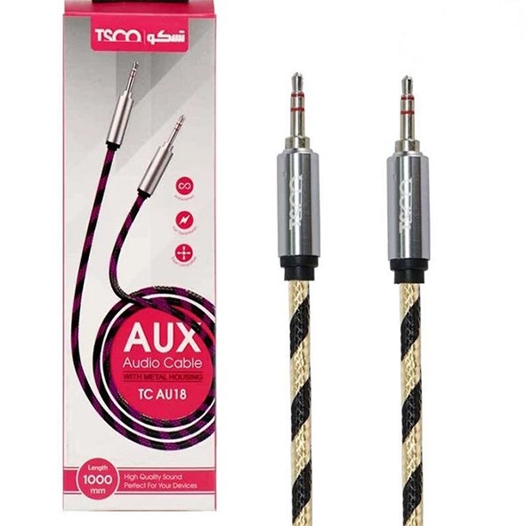 تصویر کابل صدا 1 به 1 تسکو TSCO-TC18