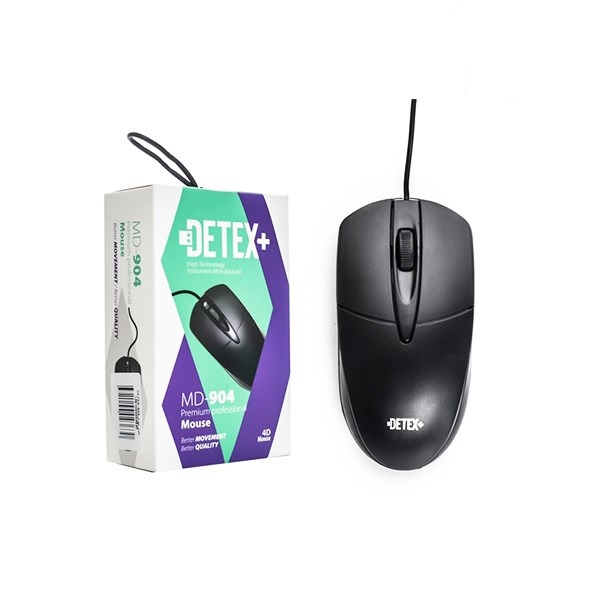 تصویر ماوس سیم دار برند ديتکس DETEX-MD904
