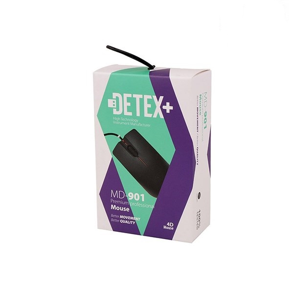 تصویر ماوس سیم دار برند ديتکس DETEX-MD901
