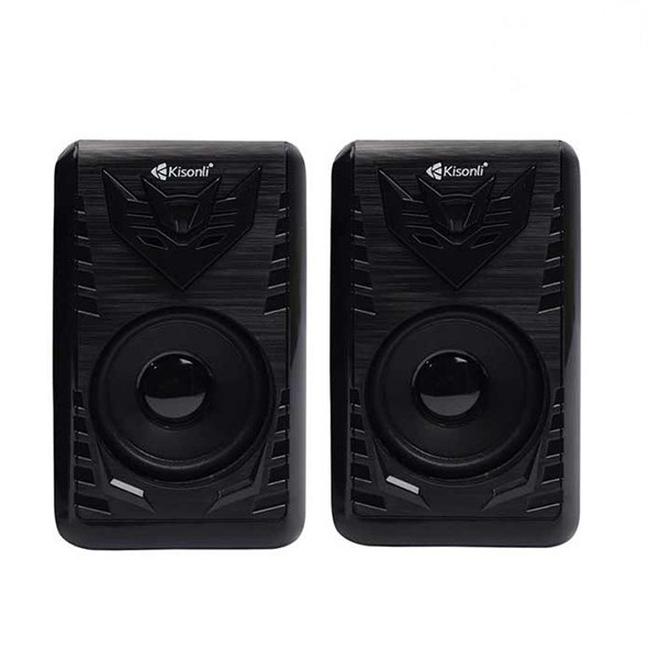 تصویر اسپيکر دو تيکه لپ تاپي کیسونلی  KISONLI-T008A