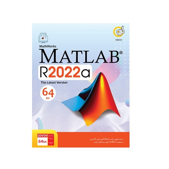 تصویر گردو MATLAB R2022a 64bit 2DVD9