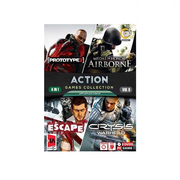 تصویر Action Games Collection 4in1 Vol.8 2DVD 9