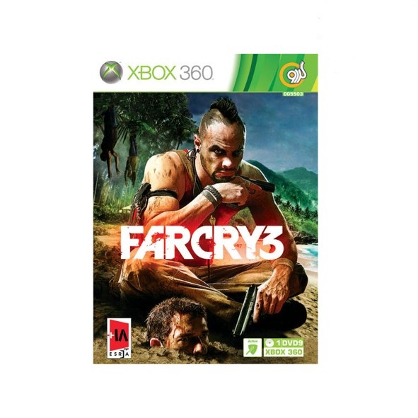 تصویر گردو FARCRY3 xbox360 1dvd9