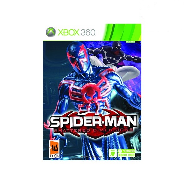 تصویر گردو  SPIDER-MAN SHATTERED DIMENSIONS xbox360 1dvd9