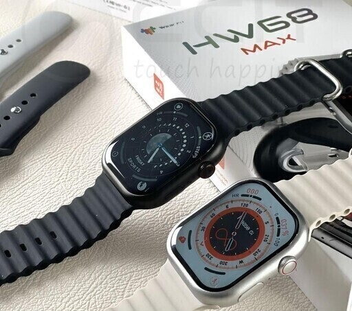 تصویر ساعت هوشمند مدل HW68 MAX 
