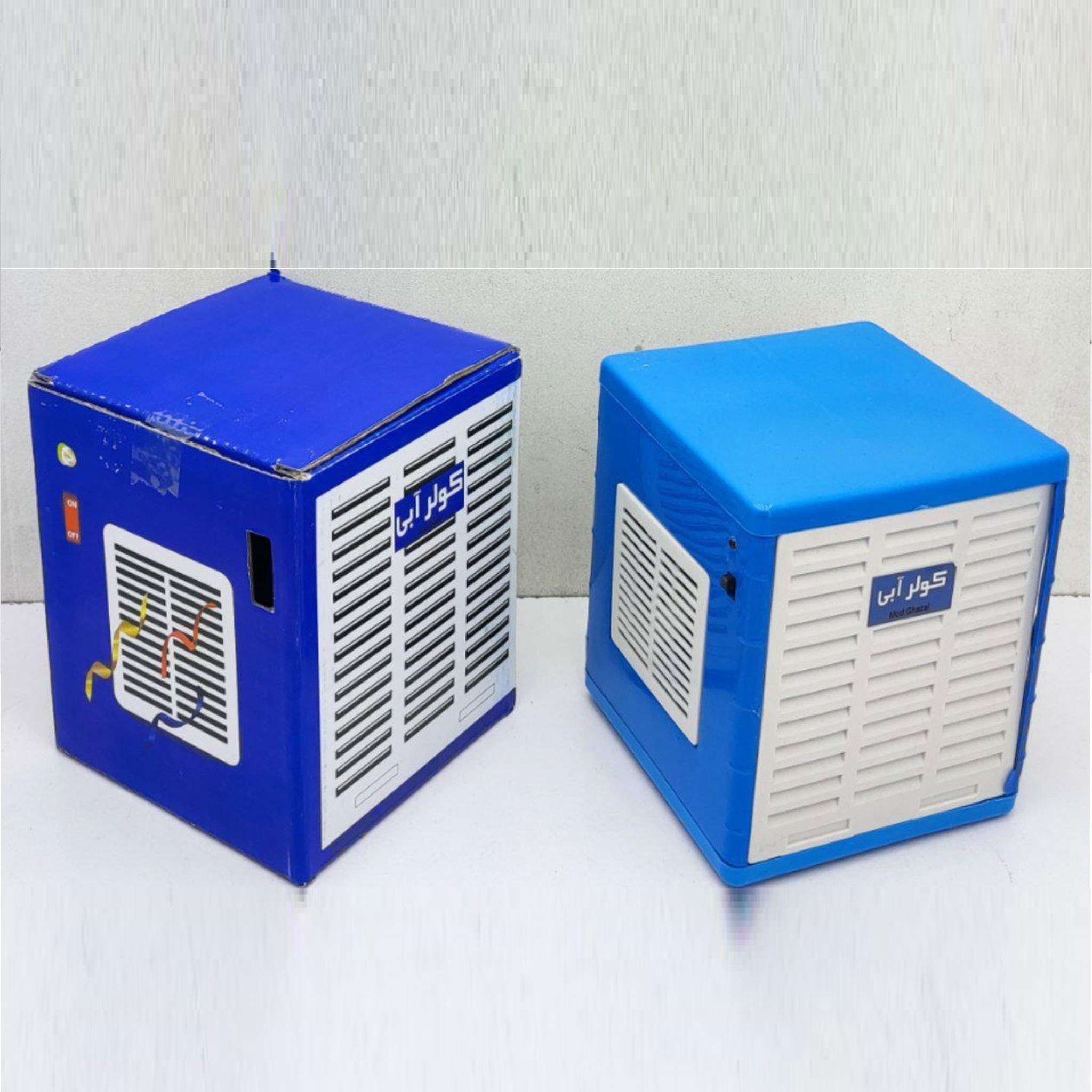 تصویر  طرح کولر آبی باتری خور مدل k58