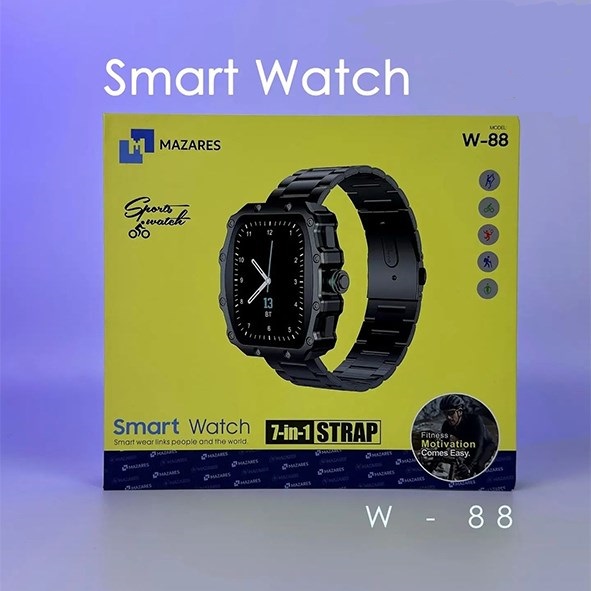تصویر ساعت هوشمند مازارس مدل MAZARES-W88