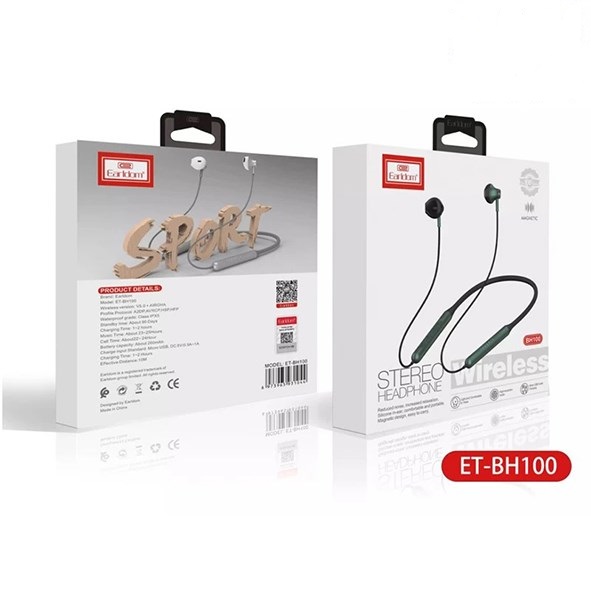 تصویر هندزفری بلوتوث گردنی ارلدام EARLDOM-BH100