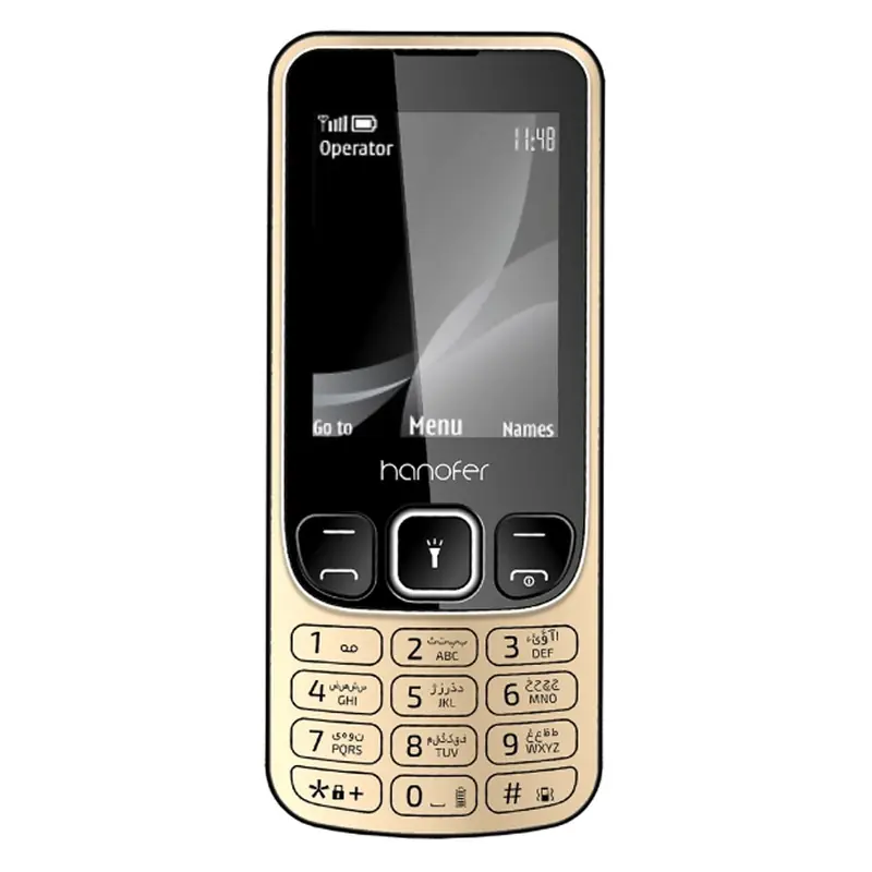 تصویر موبایل دو سیمکارت دوربین دار HANOFER-6303