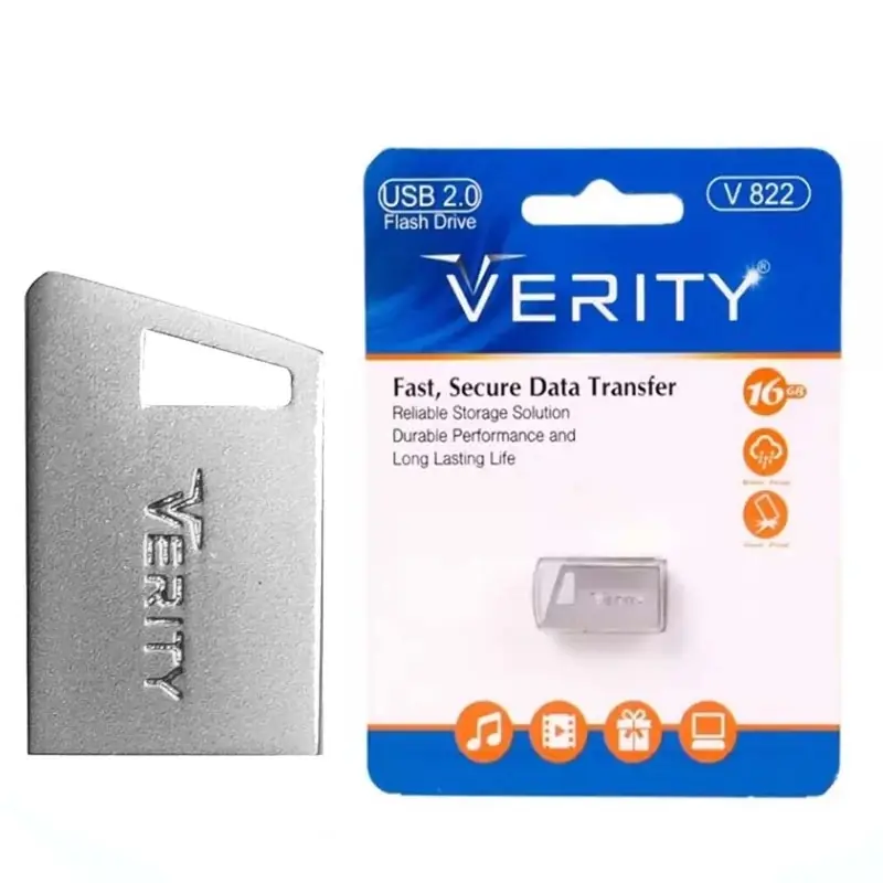 تصویر فلش مموری وریتی با ظرفیت 16G مدل V822