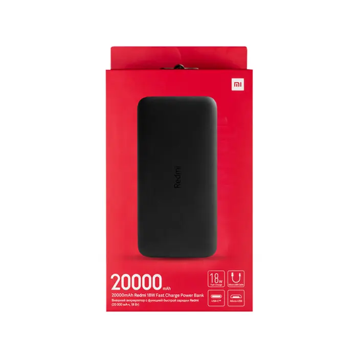 تصویر پاور بانک شيائومي XIAOMI 20000MAH-PD200LZ 